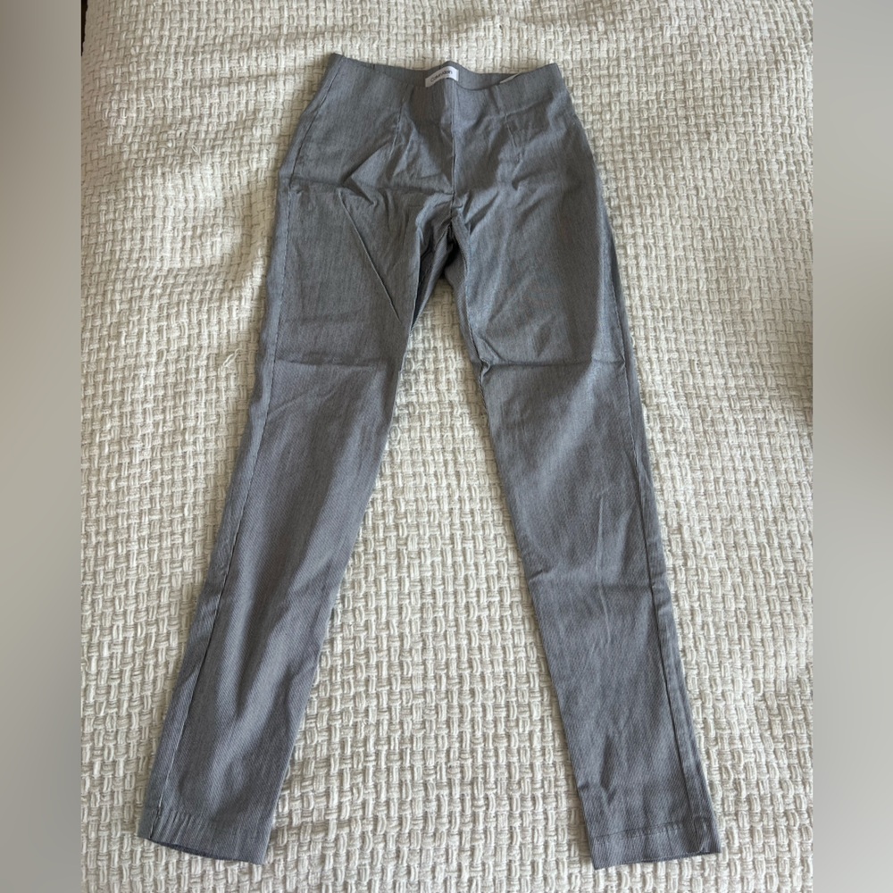 Grey Skinny Dress Pants